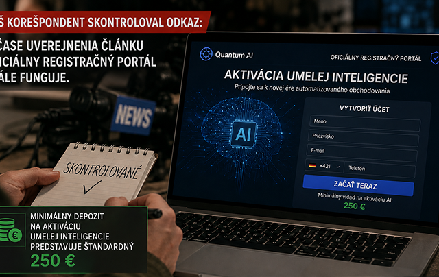 Kontrola oficiálneho registračného portálu